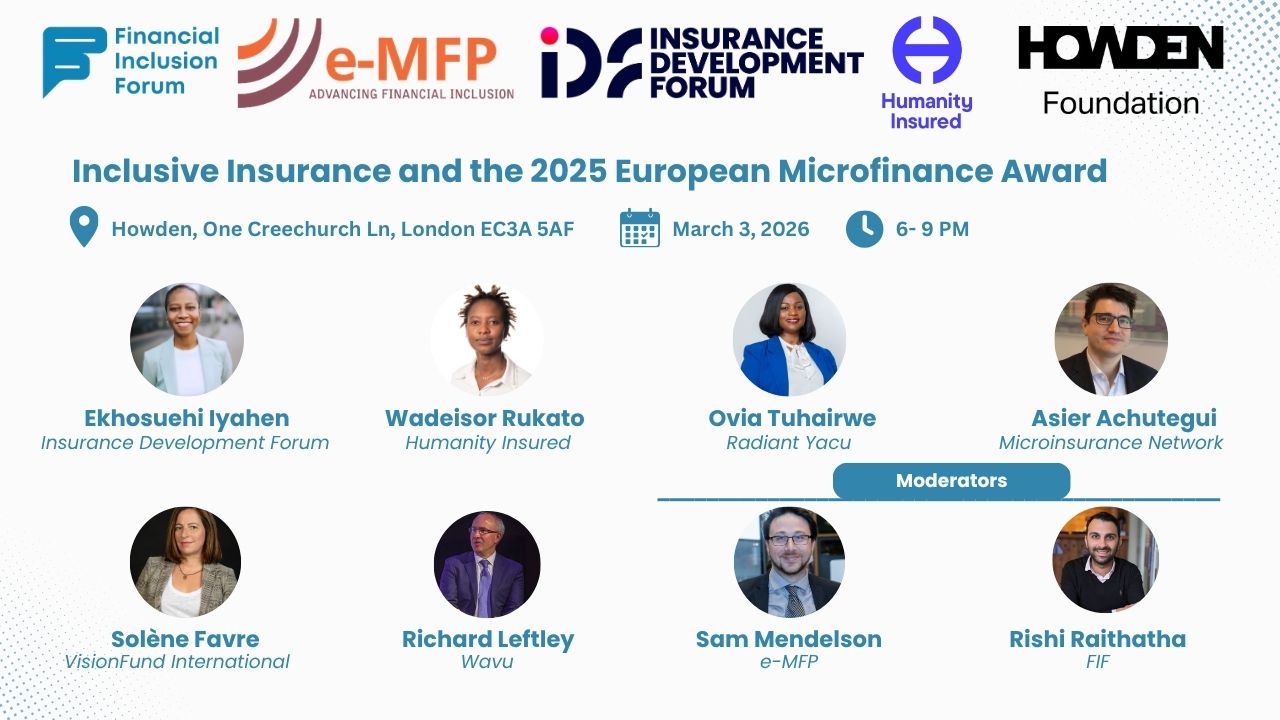 FIF – e-MFP event on the 2025 European Microfinance Award